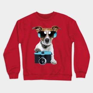 Camera Dog - Say Cheese! Crewneck Sweatshirt